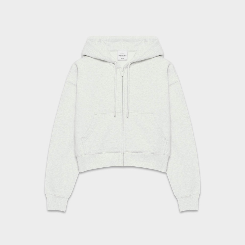Aritzia Cozy Sweatfleece Boyfriend Boxy Zip Hoodie